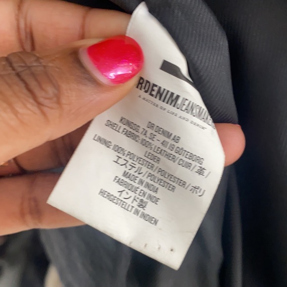 Dr.Denim leather jacket - Picture 6 of 6